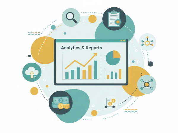 Analytics/CRM Mockup